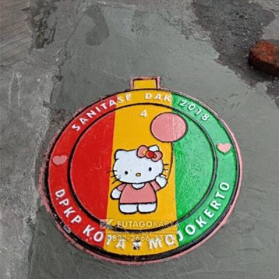 Manhole Cover Sanitasi Unik