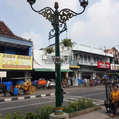 Tiang Lampu PJU Jogja